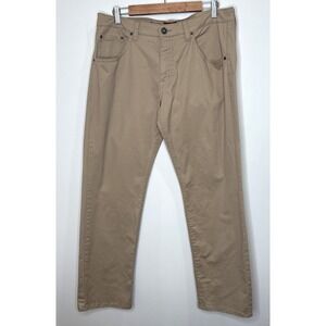 UNTUCKit Chino‎ Pants Mens 35X32 Tan Relaxed Fit Don Santiago Khakis Office Work